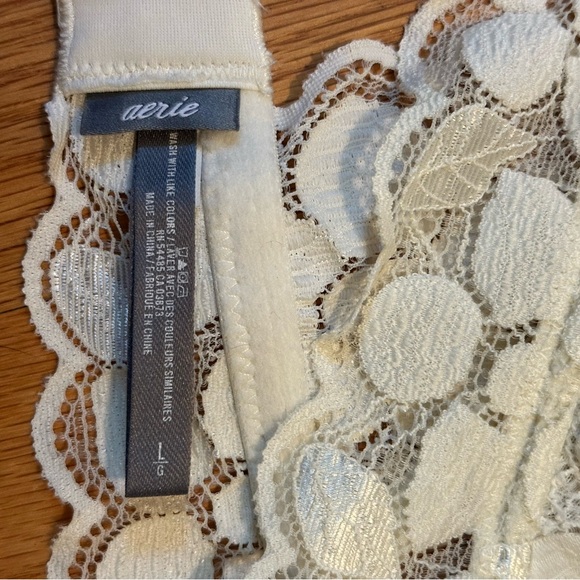 Aerie White Lace Bralette - Picture 3 of 6